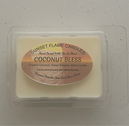 Coconut Bliss-Handmade Wax Melts